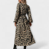 Natalie - Elegáns leopárdmintás ruha