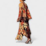 Monroe - Boho stílusú maxi ruha