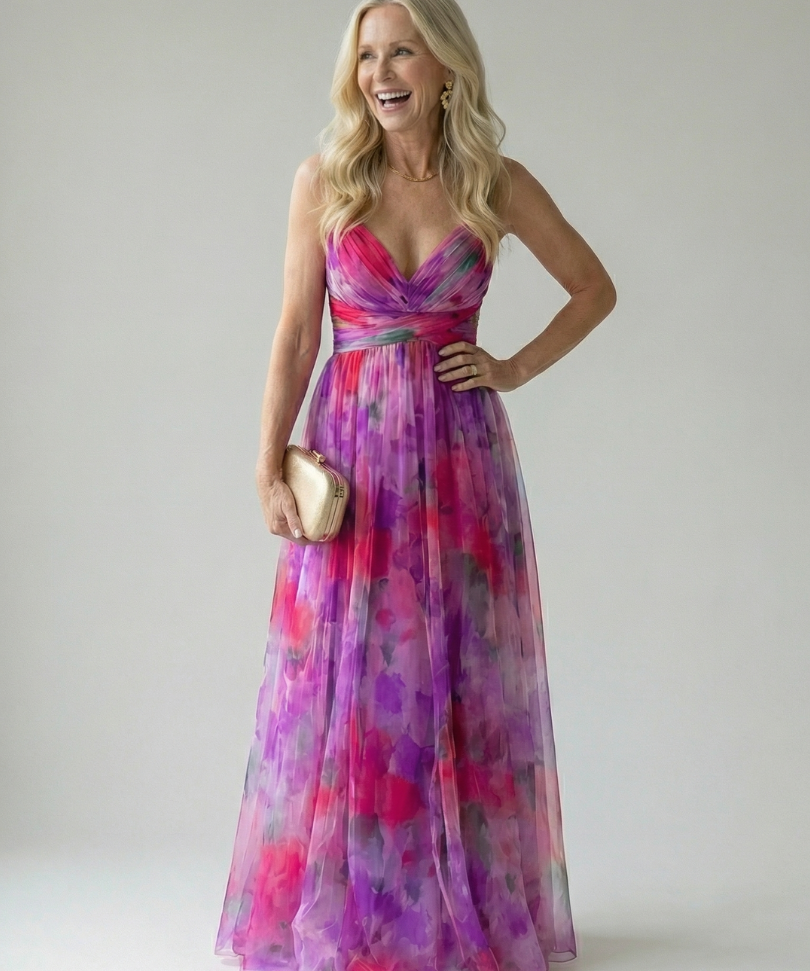 Csilla - Puha Wrap Maxi Ruha