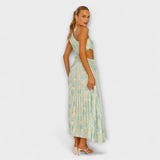 Sienna - Elegáns Maxi Ruha Mély Decolleté-vel