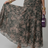 Boglárka - Off Shoulder Flow Midi Dress