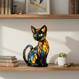 Elegáns macska figura