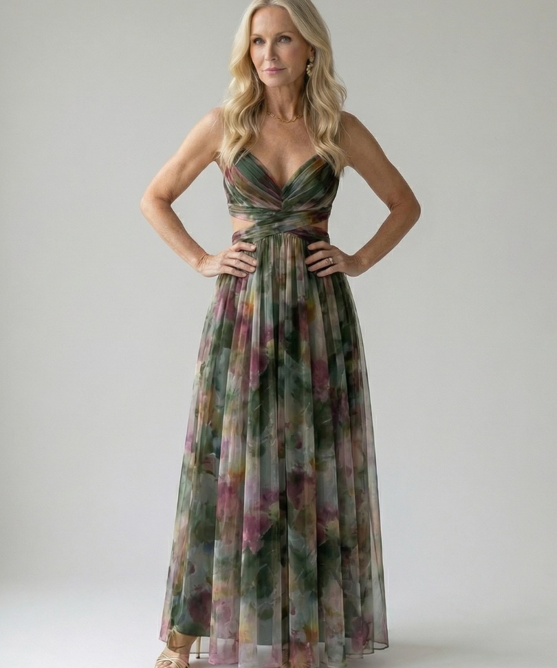 Csilla - Puha Wrap Maxi Ruha