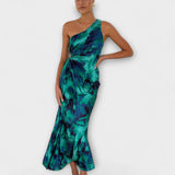 Sienna - Elegáns Maxi Ruha Mély Decolleté-vel