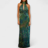 Maisie - Monet Maxi ruha Iris mintával