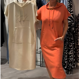 Grace - Casual Hoodie Dress