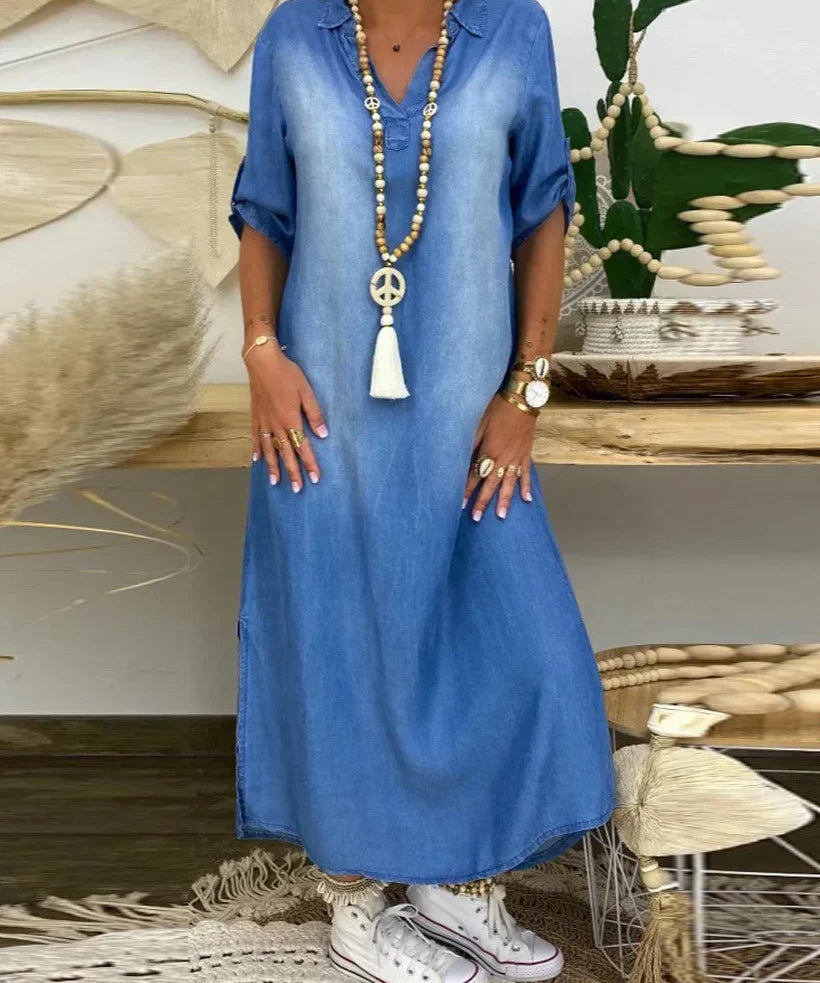 Ibiza - Maxi Denim Dress