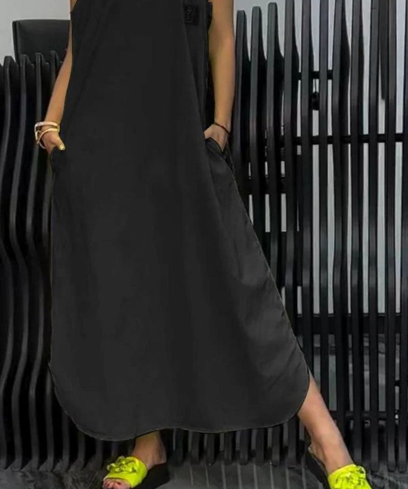 Comfy - Shoulder Strap Suspender Dress