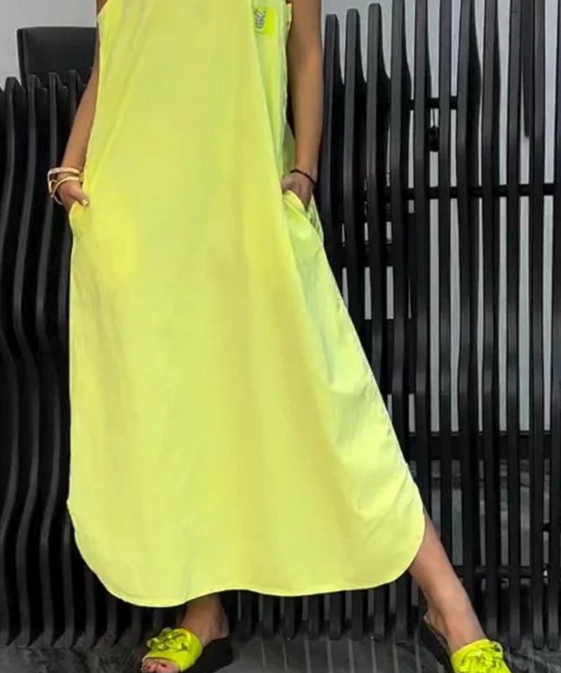 Comfy - Shoulder Strap Suspender Dress