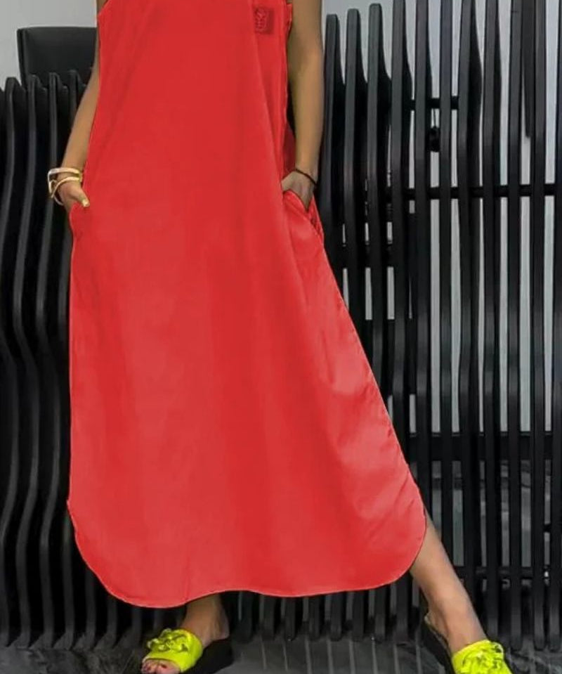 Comfy - Shoulder Strap Suspender Dress