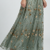 Gabriella - Halter Bloom Flow Maxi Ruha