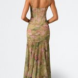 Ismara - Long Dress with Corset