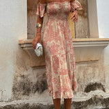 Romy - Off Shoulder Midi Dress