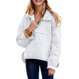 Joy - Oversized Hooded Pullover Jacket
