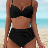 Erzsébet - Elegáns, magas derekú bikini