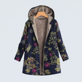 Sofia - Floral Fleece Jacket