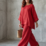 Prue | Oversized Tunika Széles Nadrág Szett