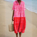 Andromeda - Striking Checkered Dress