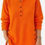 Harperly – Long Sleeve Solid Knit Sweater