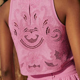 Moira - Pink Lace Set