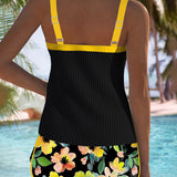Laluna® | Elegáns Tankini szett két darabban