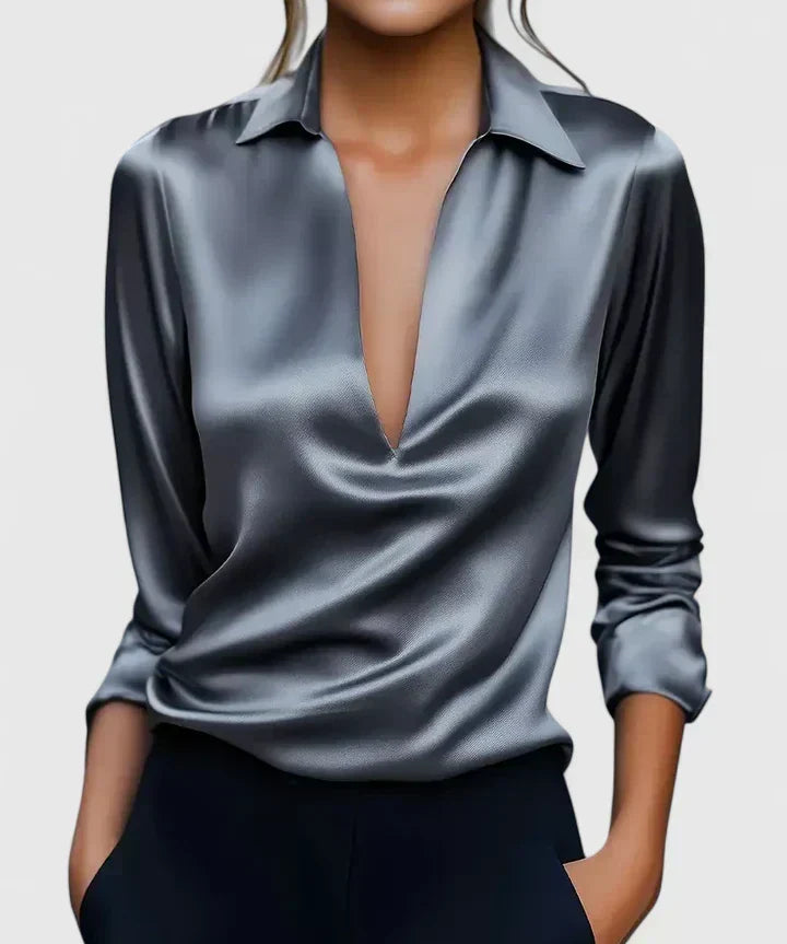 Calvina - Sophisticated Blouse