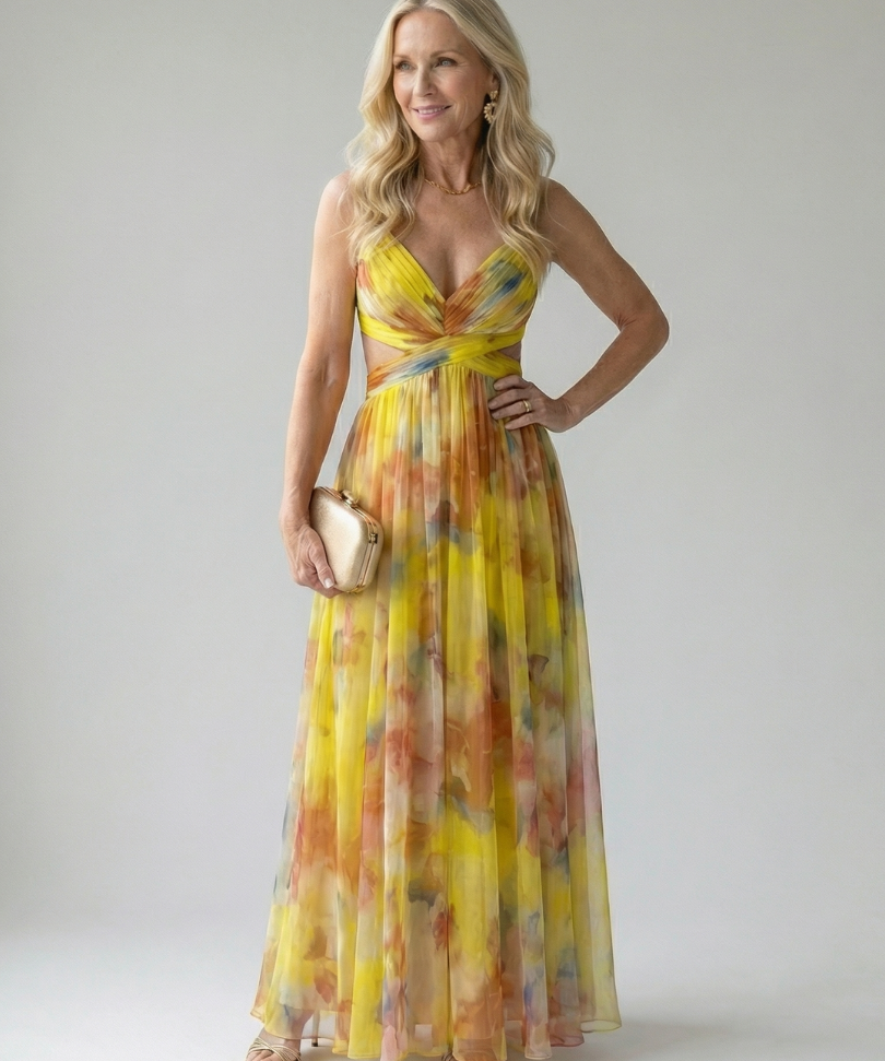 Csilla - Puha Wrap Maxi Ruha