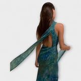 Maisie - Monet Maxi ruha Iris mintával