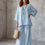 Prue | Oversized Tunika Széles Nadrág Szett