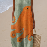 Tess™ Oceanic Midi Ruha