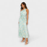 Sienna - Elegáns Maxi Ruha Mély Decolleté-vel