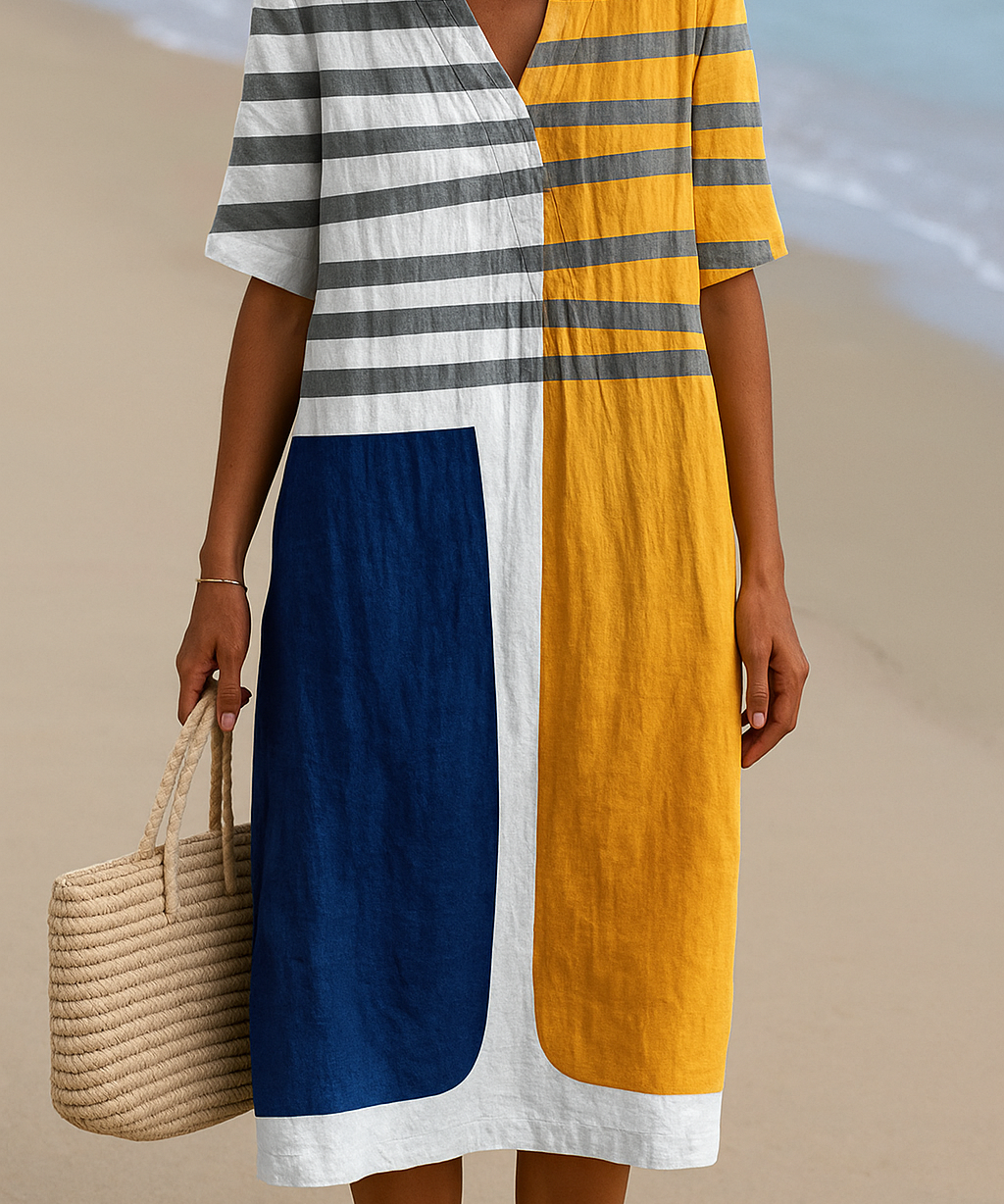 Aurelia - Color Block Dress