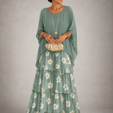 Lara™ | Elegáns, Laza Maxi Ruha