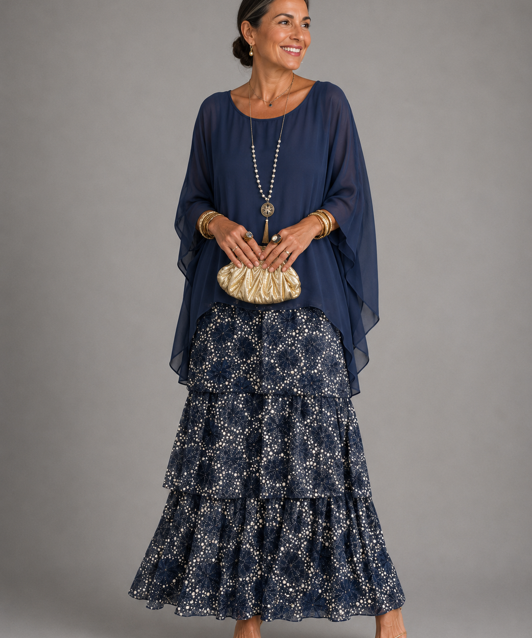 Lara™ | Elegáns, Laza Maxi Ruha