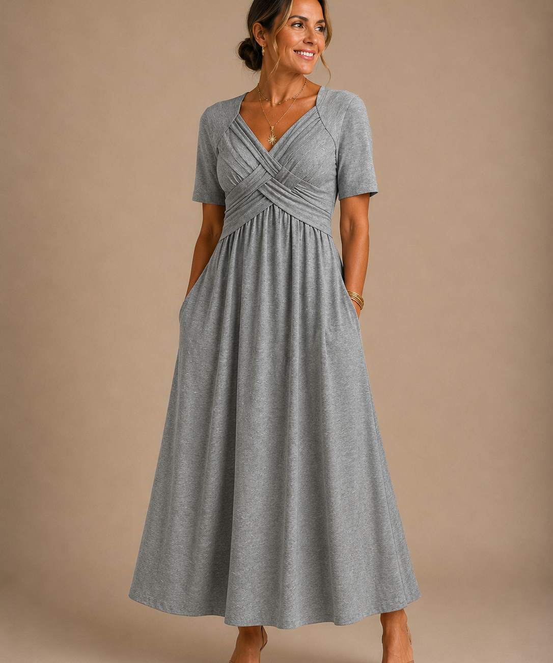 Angeli™ | Elegáns Midi Ruha