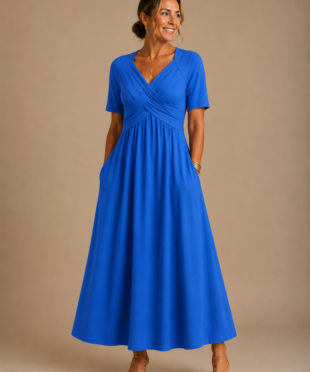 Angeli™ | Elegáns Midi Ruha
