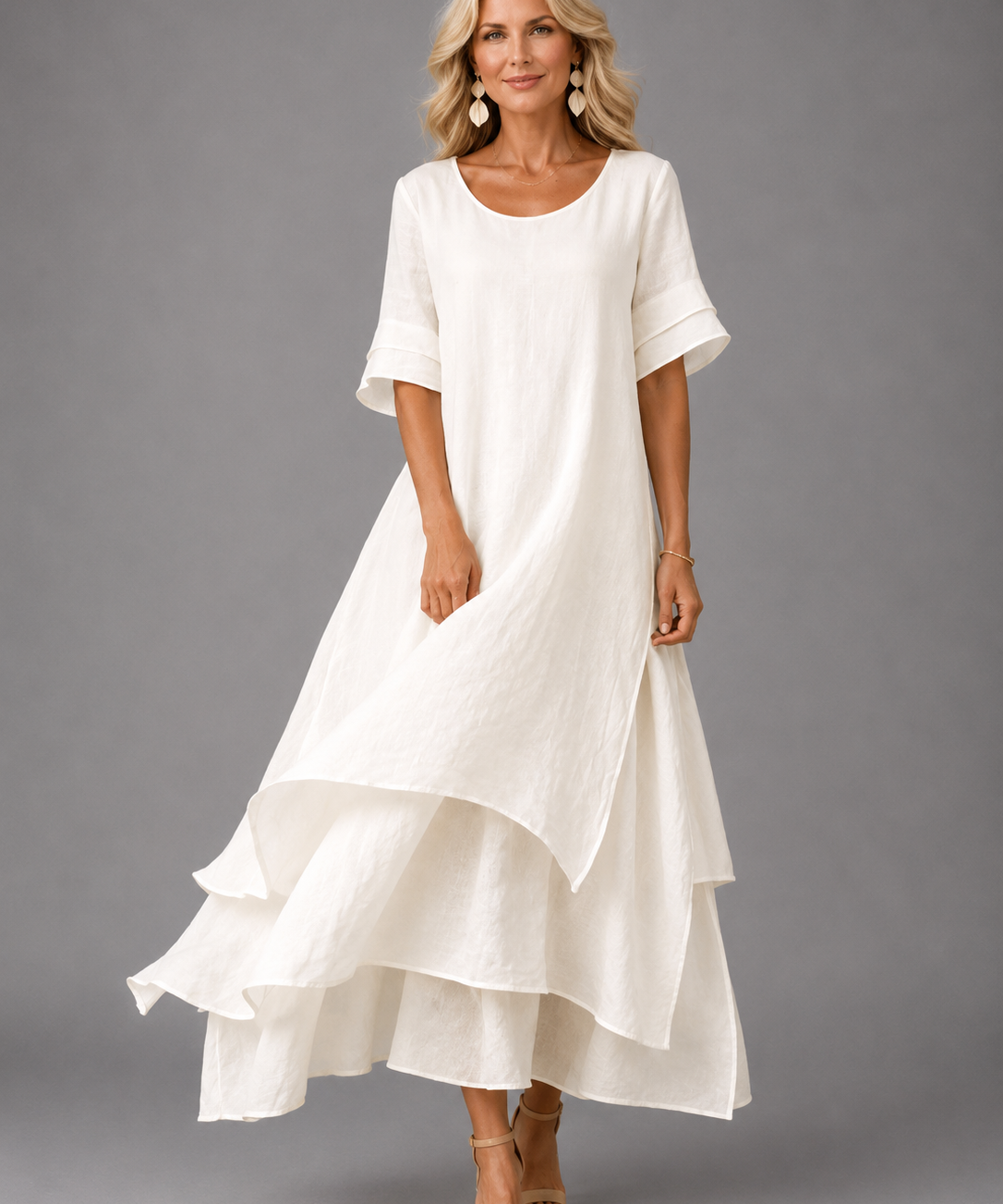 Liora™ | Áramló Grace Maxi Ruha