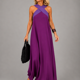 Velora™ | Kereszt Elegancia Maxi Ruha