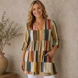 Chloe | Long Blouse with V-Neck