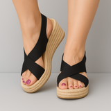 Elaine - Elegant Espadrille-Sandals