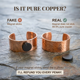 Sundial Copper Ring