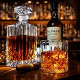 Whisky üveg - Üveg és poharak készlet