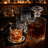 Whisky üveg - Üveg és poharak készlet
