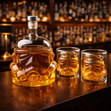 Whisky Üveg - Üveg és Poharak Készlet Kiadás