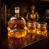Whisky Üveg - Üveg és Poharak Készlet Kiadás