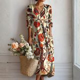 Eleanor - Bohemian Floral Dress