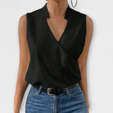 Loretta - Sophisticated V-neck Top