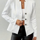 Naomi - Sculpted Button Jacket