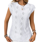 DELICE - Women Lightweight Knit Chic Tee