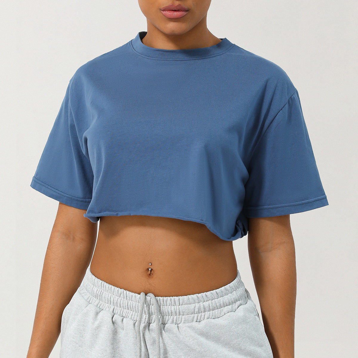 CASSIA - Women Relaxed Fit Crop Tee